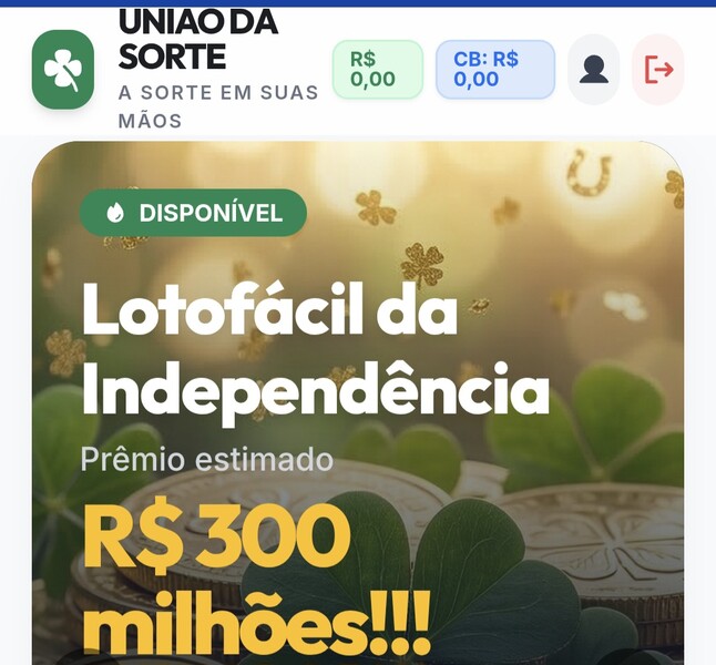Bolões Loteria - Servidores PJU