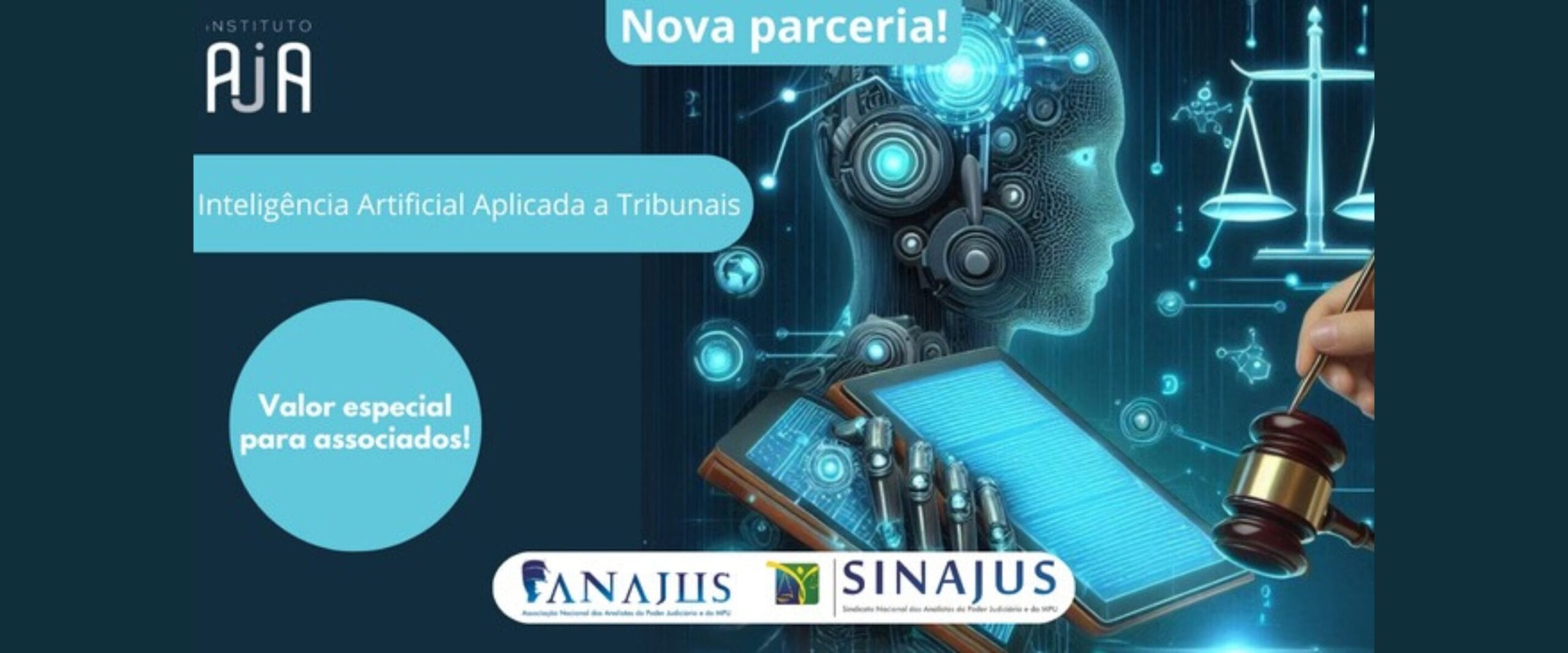 Curso de Inteligência Artificial Aplicada ao Judiciário – Valor Especial para Associados ANAJUS