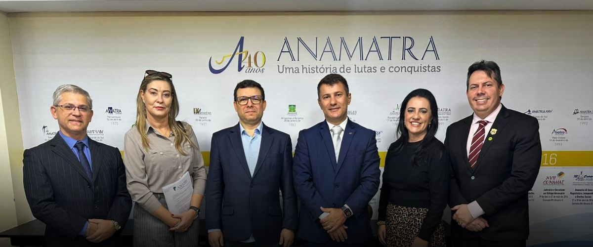 ANAJUS se reúne com a ANAMATRA para reforçar a defesa da valorização dos Analistas Judiciários