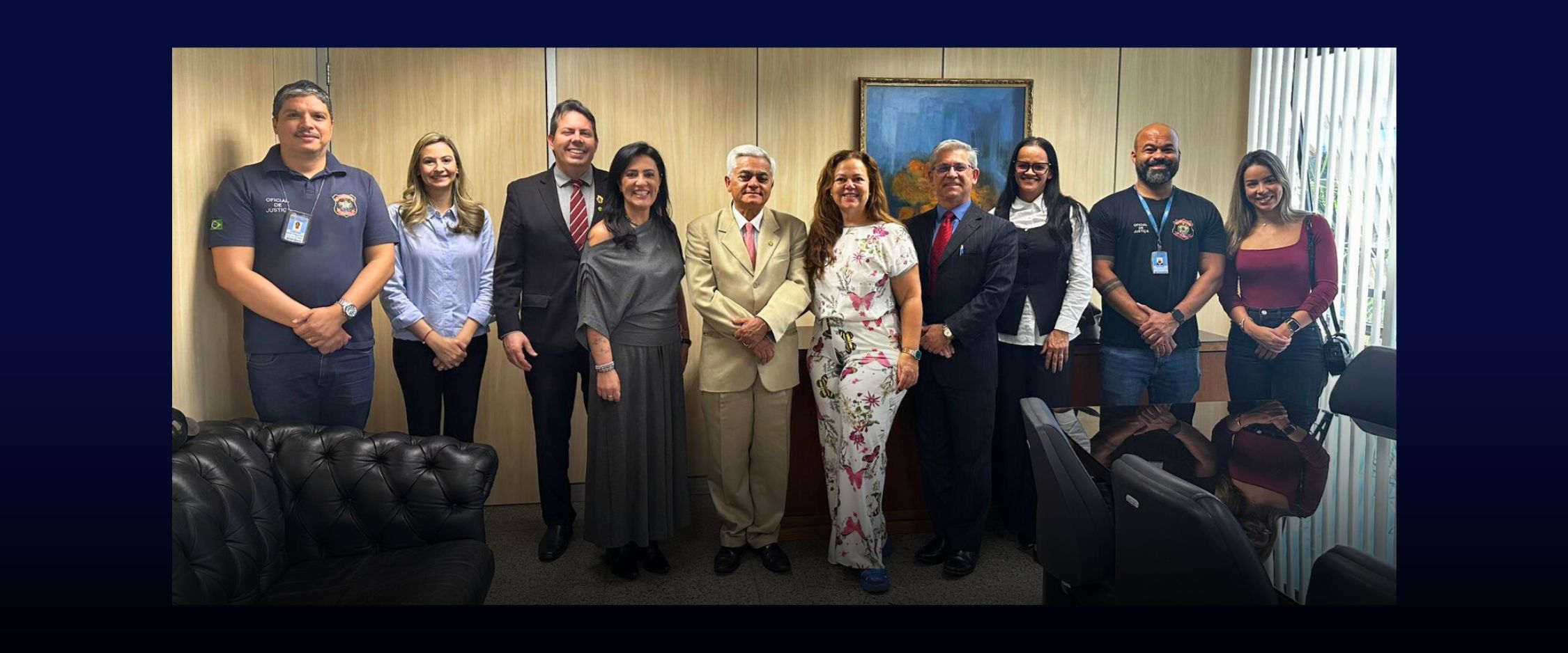 ANAJUS reforça pleito por nomeações em reuniões no TJDFT ao lado do SINDOJAF e de aprovados