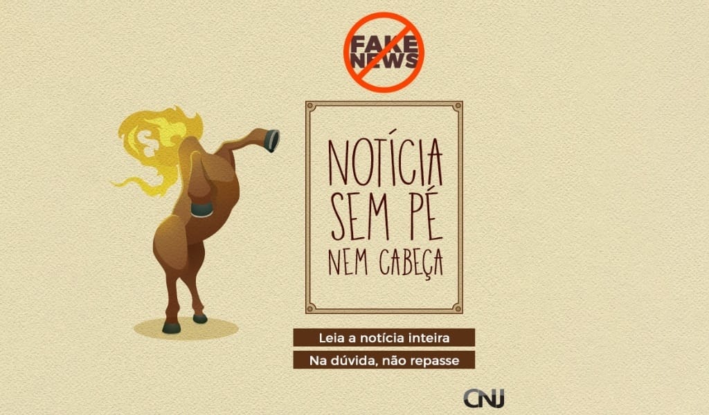 Notícia sem pé nem cabeça