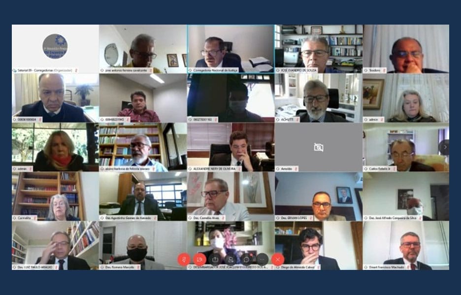 Painel da Corregedoria avalia cumprimento de diretrizes e metas