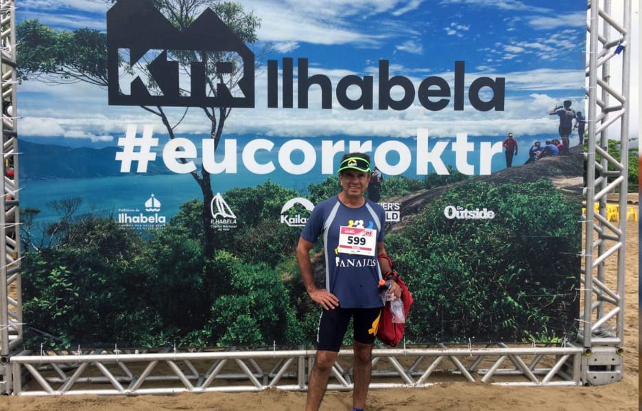 Atleta da Anajus realiza nova façanha no circuito de trilhas em Ilhabela (SP)