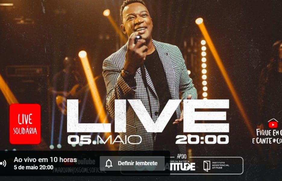 Lives da semana: confira a agenda de shows para assistir em casa