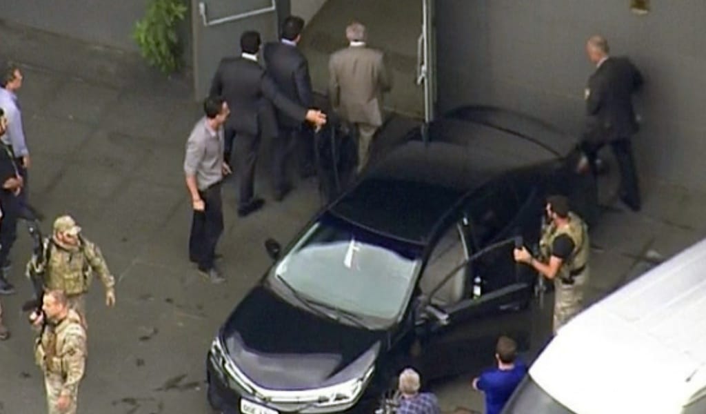 Temer e Moreira Franco presos