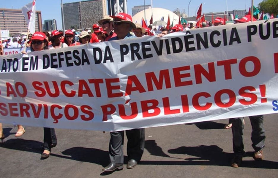 Entidades afirmam que insensatez é querer acabar com os serviços públicos